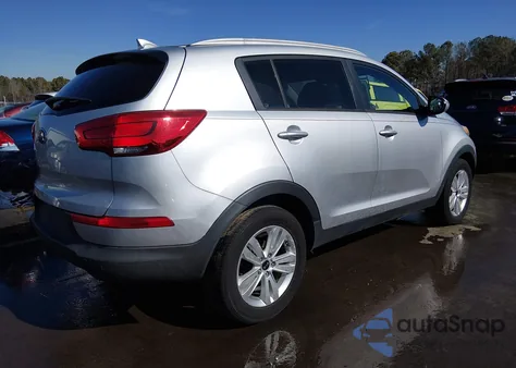2014 Kia Sportage Lx from USA, damaged, VIN KNDPB3AC0E7656801